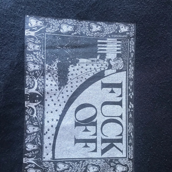 F*CK OFF Supreme tee - Picture 2 of 3